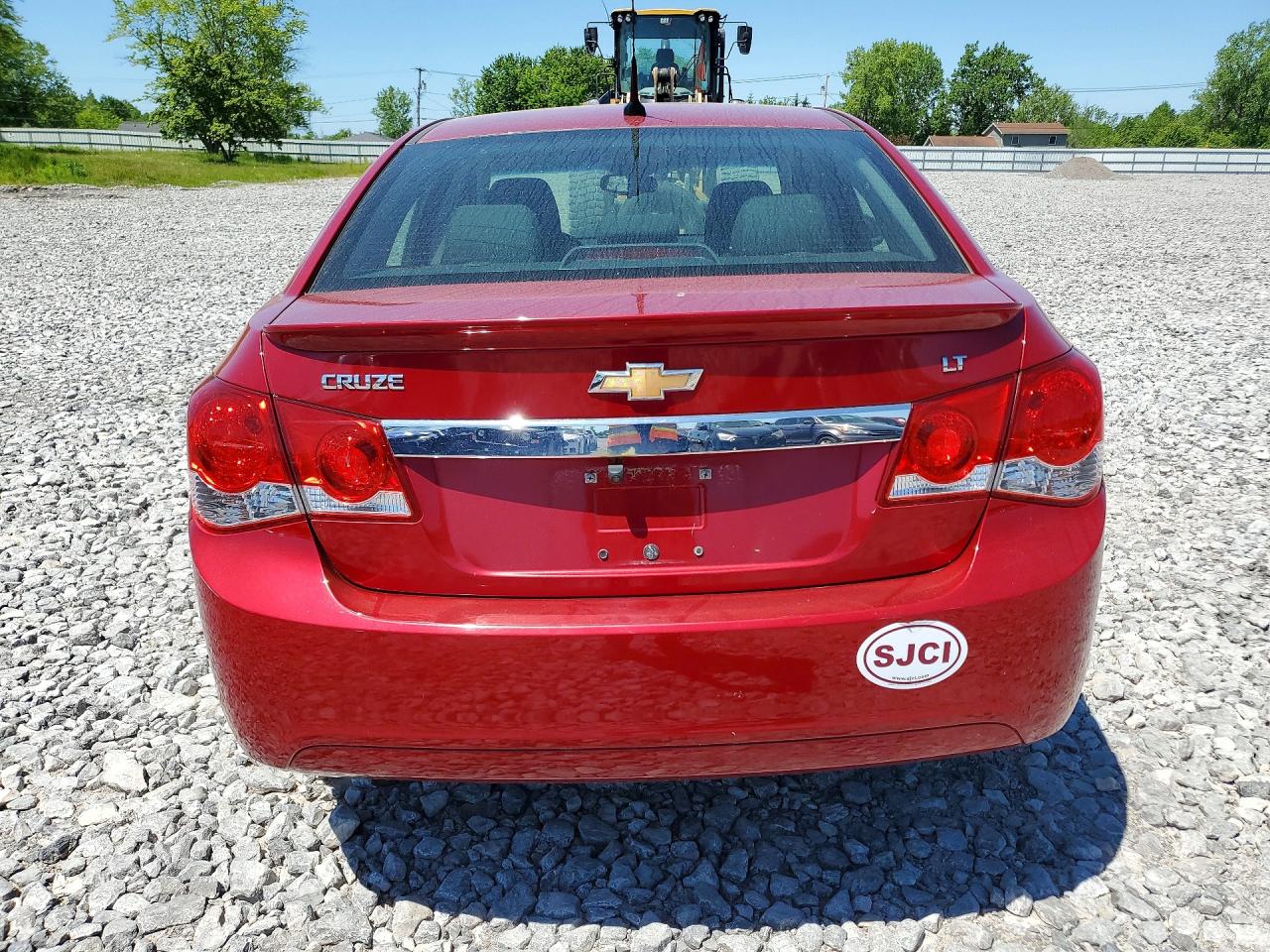 2011 Chevrolet Cruze Lt Red vin: 1G1PF5S99B7193399