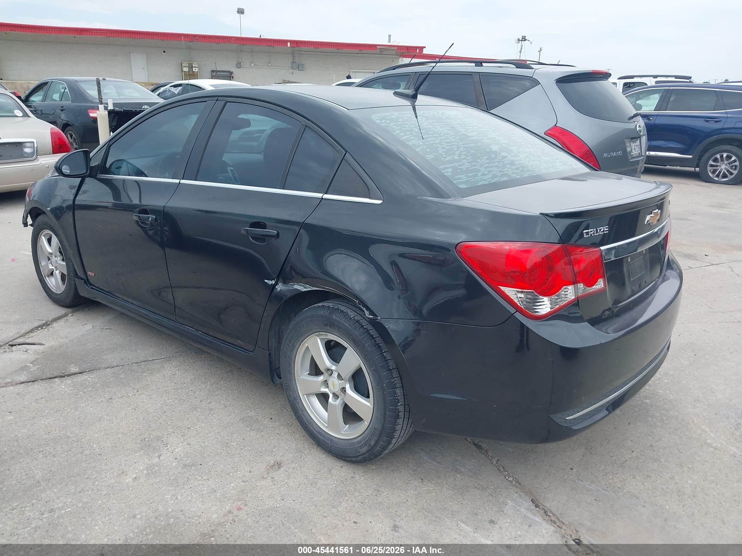 2011 Chevrolet Cruze 1lt Black vin: 1G1PF5S99B7222965