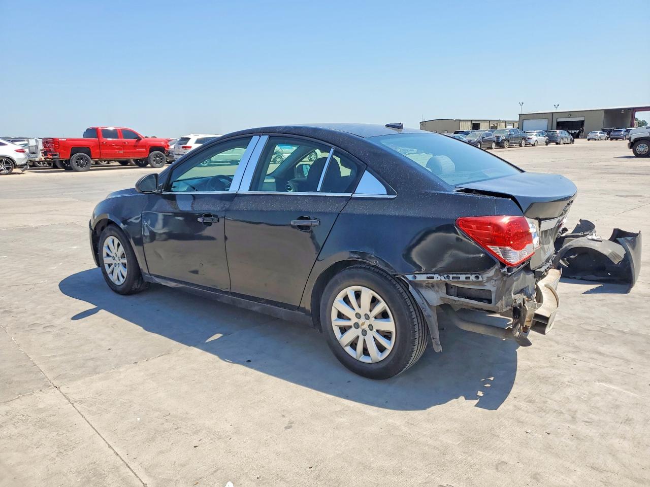 2011 Chevrolet Cruze Lt Black vin: 1G1PF5S9XB7140243