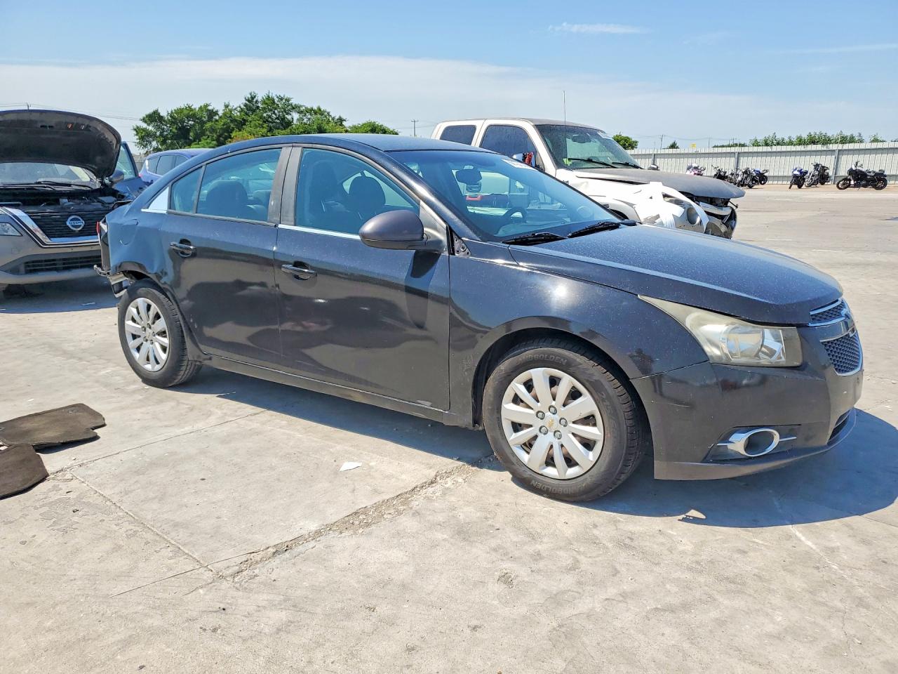 2011 Chevrolet Cruze Lt Black vin: 1G1PF5S9XB7140243