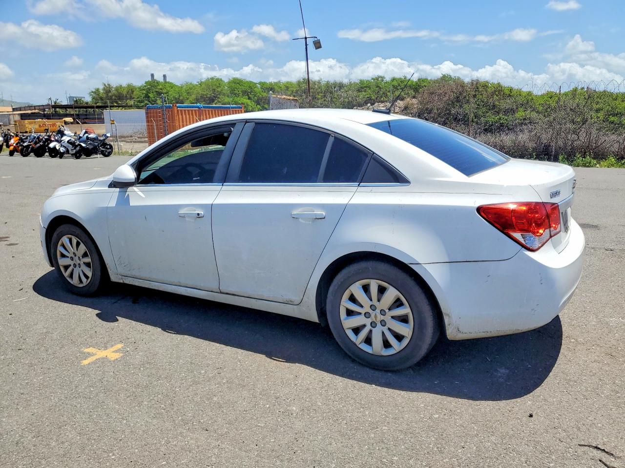2011 Chevrolet Cruze White vin: 1G1PF5S9XB7158726