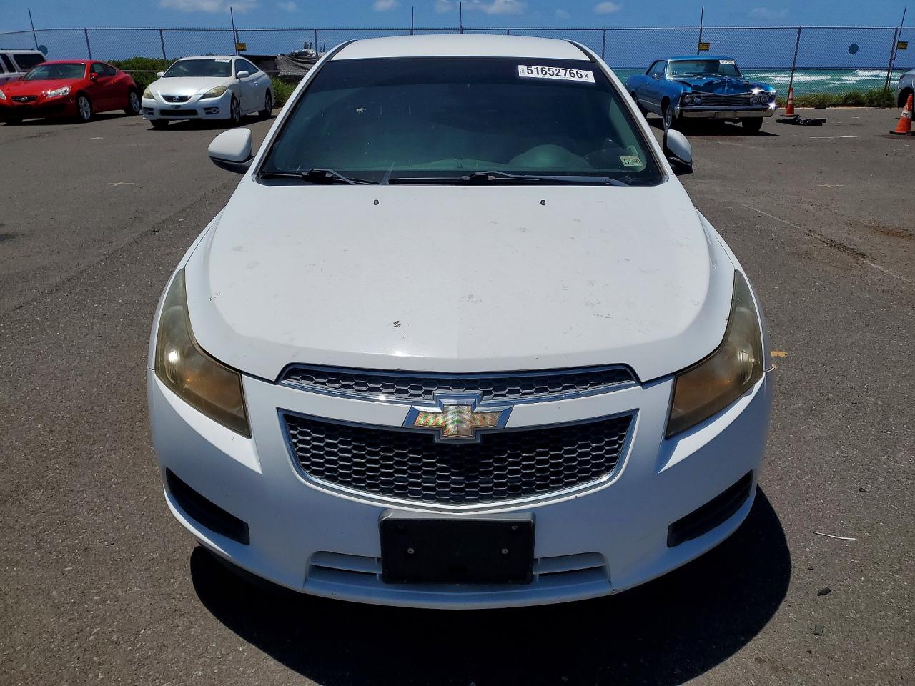 2011 Chevrolet Cruze White vin: 1G1PF5S9XB7158726