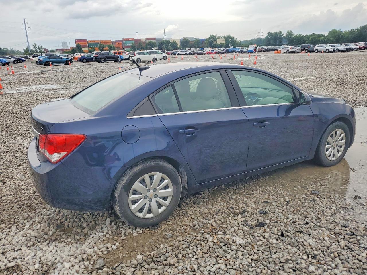2011 Chevrolet Cruze Lt Blue vin: 1G1PF5S9XB7164283