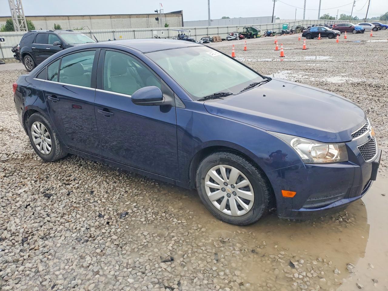 2011 Chevrolet Cruze Lt Blue vin: 1G1PF5S9XB7164283