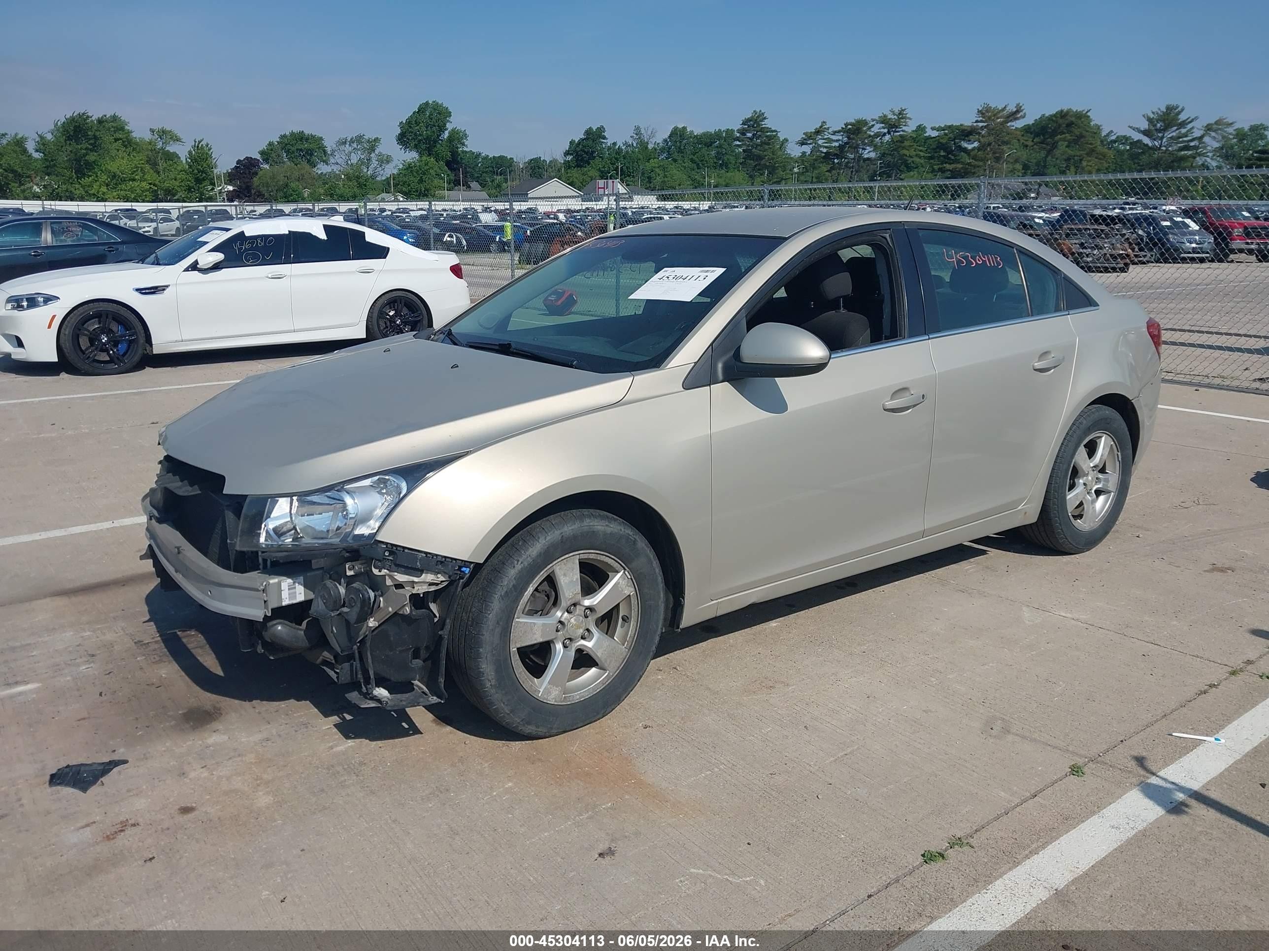 2011 Chevrolet Cruze 1lt Tan vin: 1G1PF5S9XB7186316