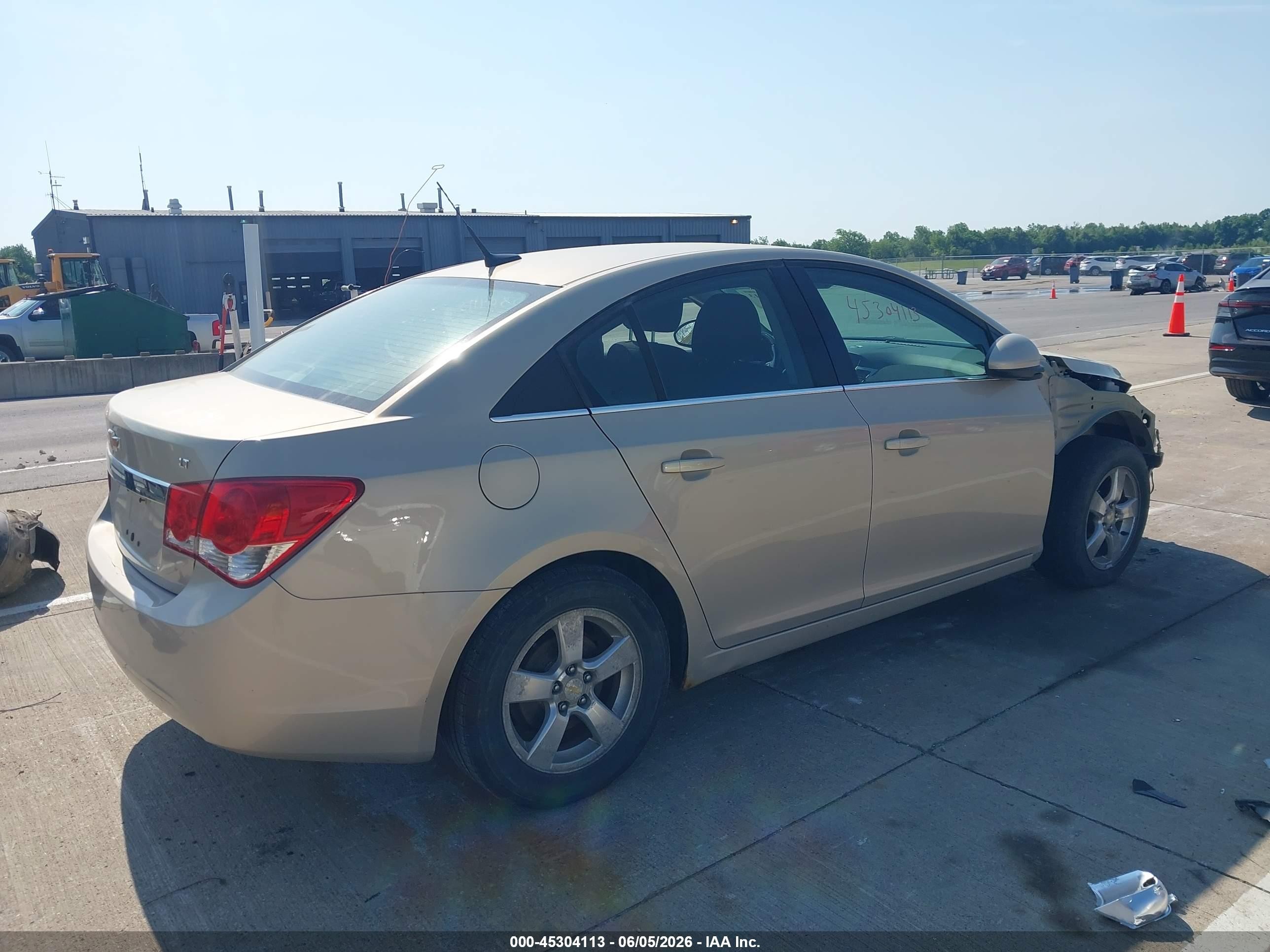 2011 Chevrolet Cruze 1lt Tan vin: 1G1PF5S9XB7186316