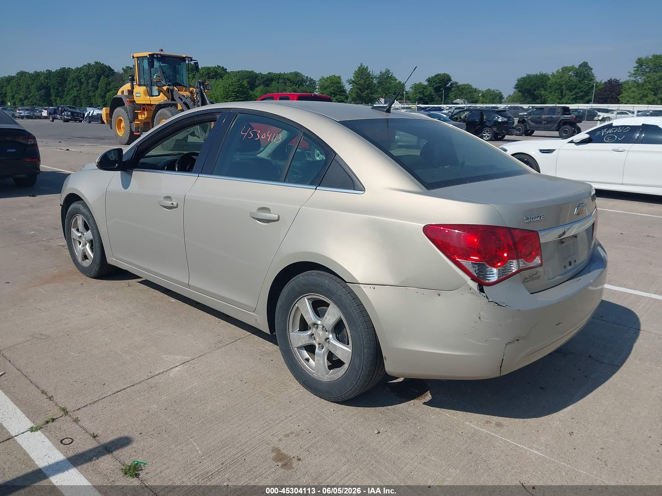 2011 Chevrolet Cruze 1lt Tan vin: 1G1PF5S9XB7186316