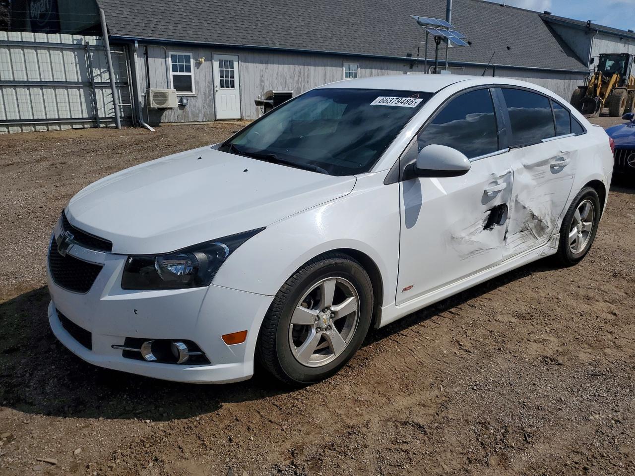 2011 Chevrolet Cruze Lt White vin: 1G1PF5S9XB7203678
