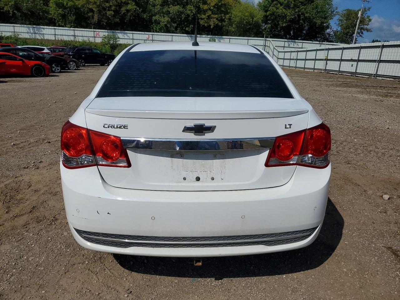 2011 Chevrolet Cruze Lt White vin: 1G1PF5S9XB7203678