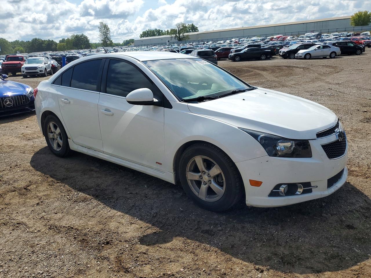 2011 Chevrolet Cruze Lt White vin: 1G1PF5S9XB7203678