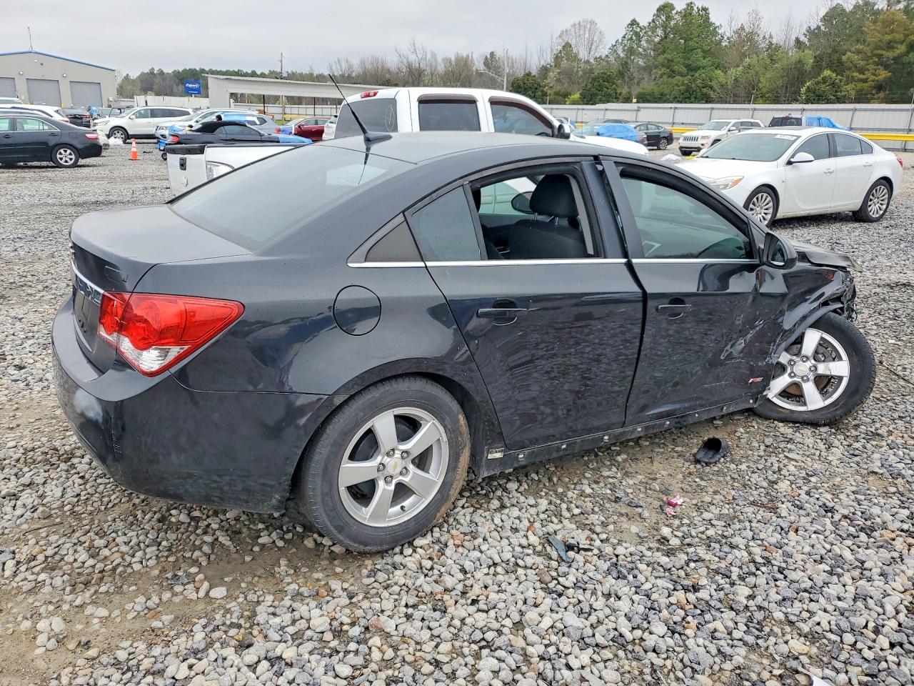 2011 Chevrolet Cruze Lt Black vin: 1G1PF5S9XB7211733