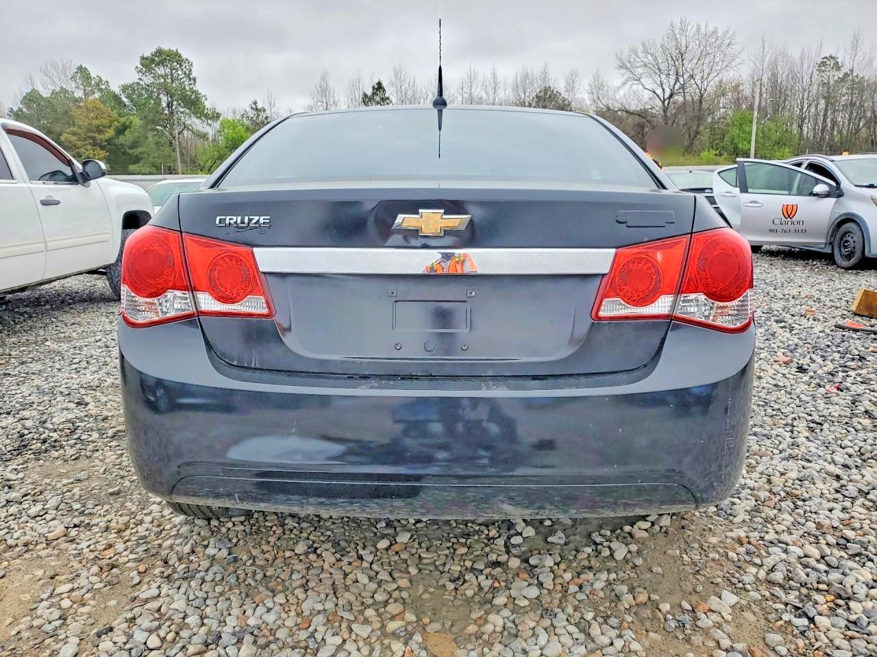 2011 Chevrolet Cruze Lt Black vin: 1G1PF5S9XB7211733