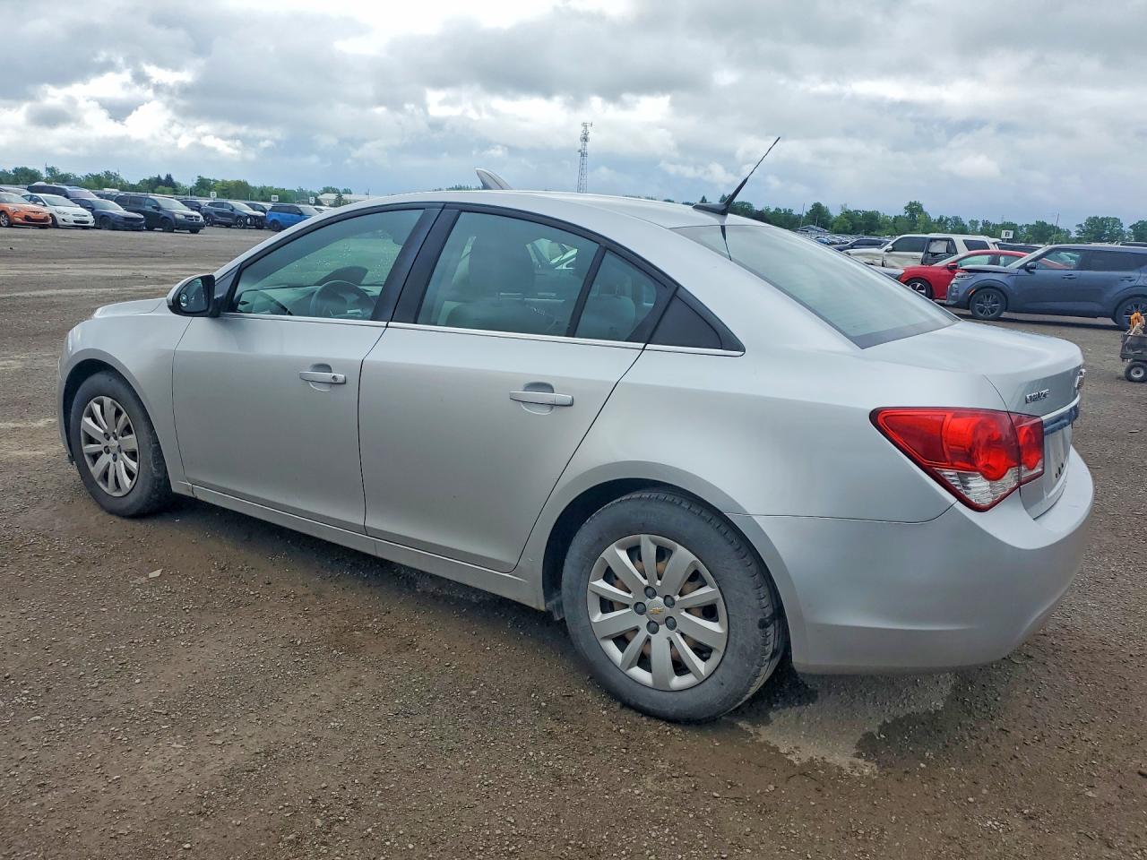 2011 Chevrolet Cruze Lt Silver vin: 1G1PF5S9XB7278977