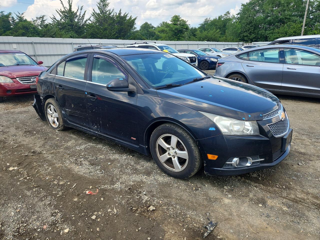 2011 Chevrolet Cruze Lt Черный vin: 1G1PF5S9XB7279465