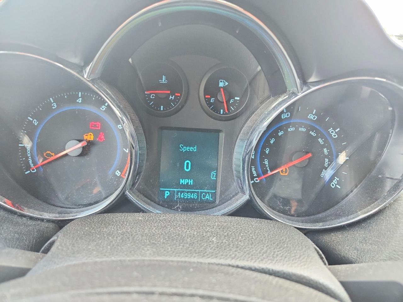 2011 Chevrolet Cruze Lt Черный vin: 1G1PF5S9XB7279465