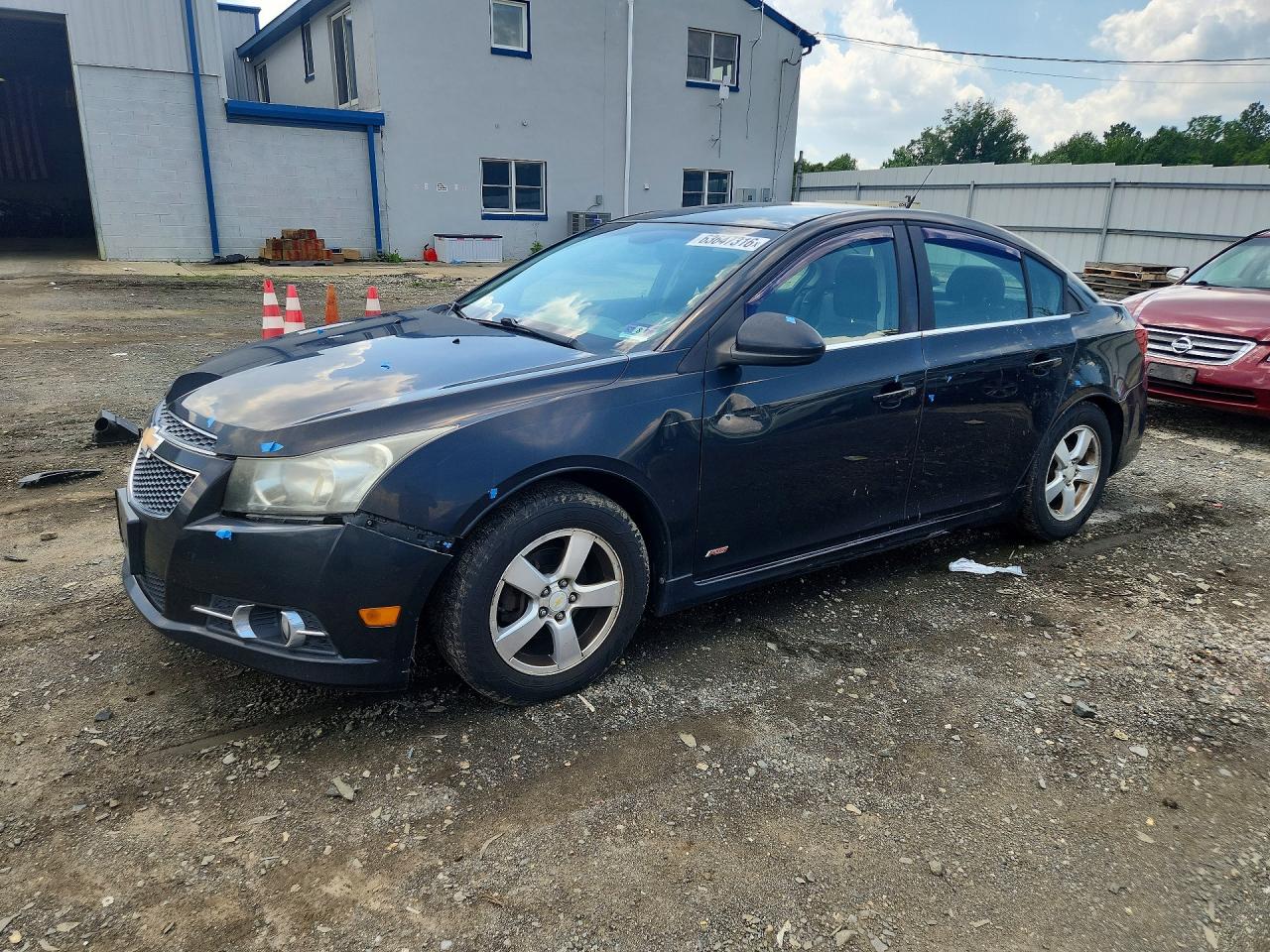 2011 Chevrolet Cruze Lt Black vin: 1G1PF5S9XB7279465
