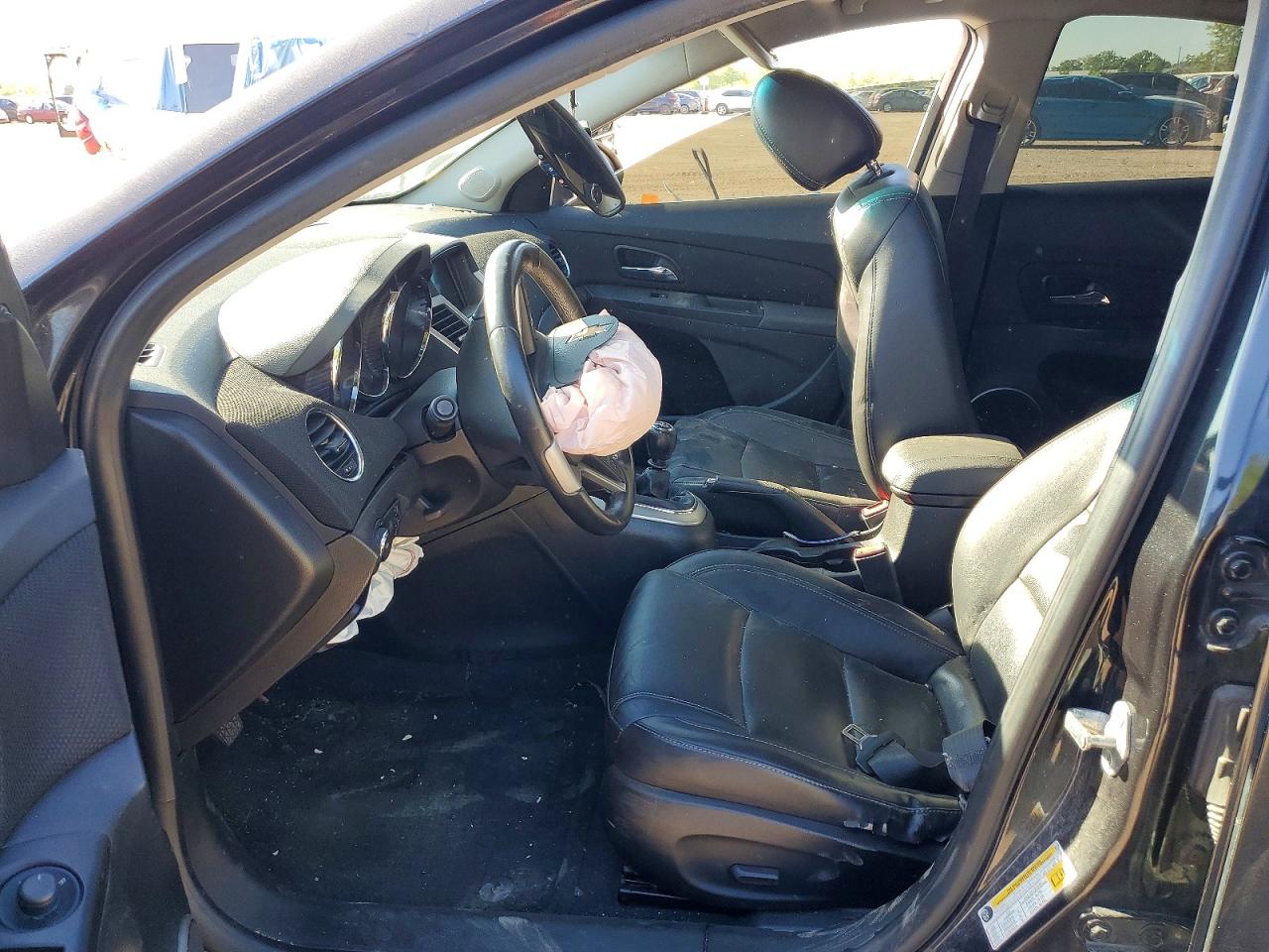 2014 Chevrolet Cruze Lt Black vin: 1G1PF5SB2E7359057