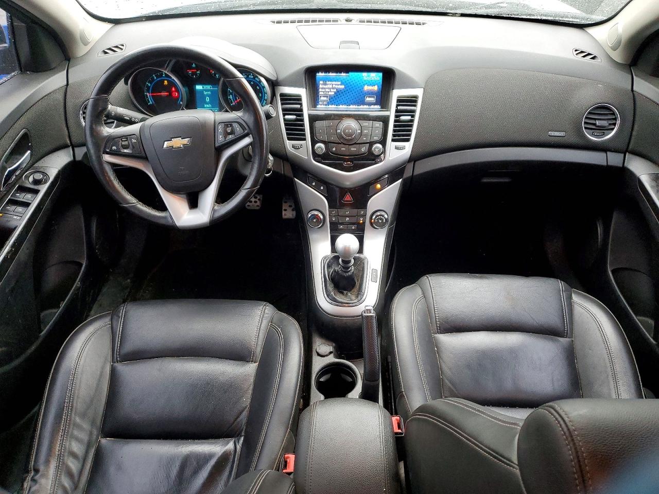 2014 Chevrolet Cruze Lt Blue vin: 1G1PF5SB3E7193390