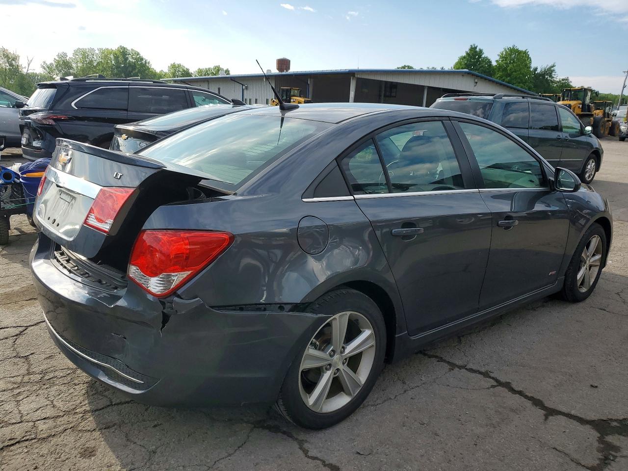 2013 Chevrolet Cruze Lt Silver vin: 1G1PF5SB9D7237486