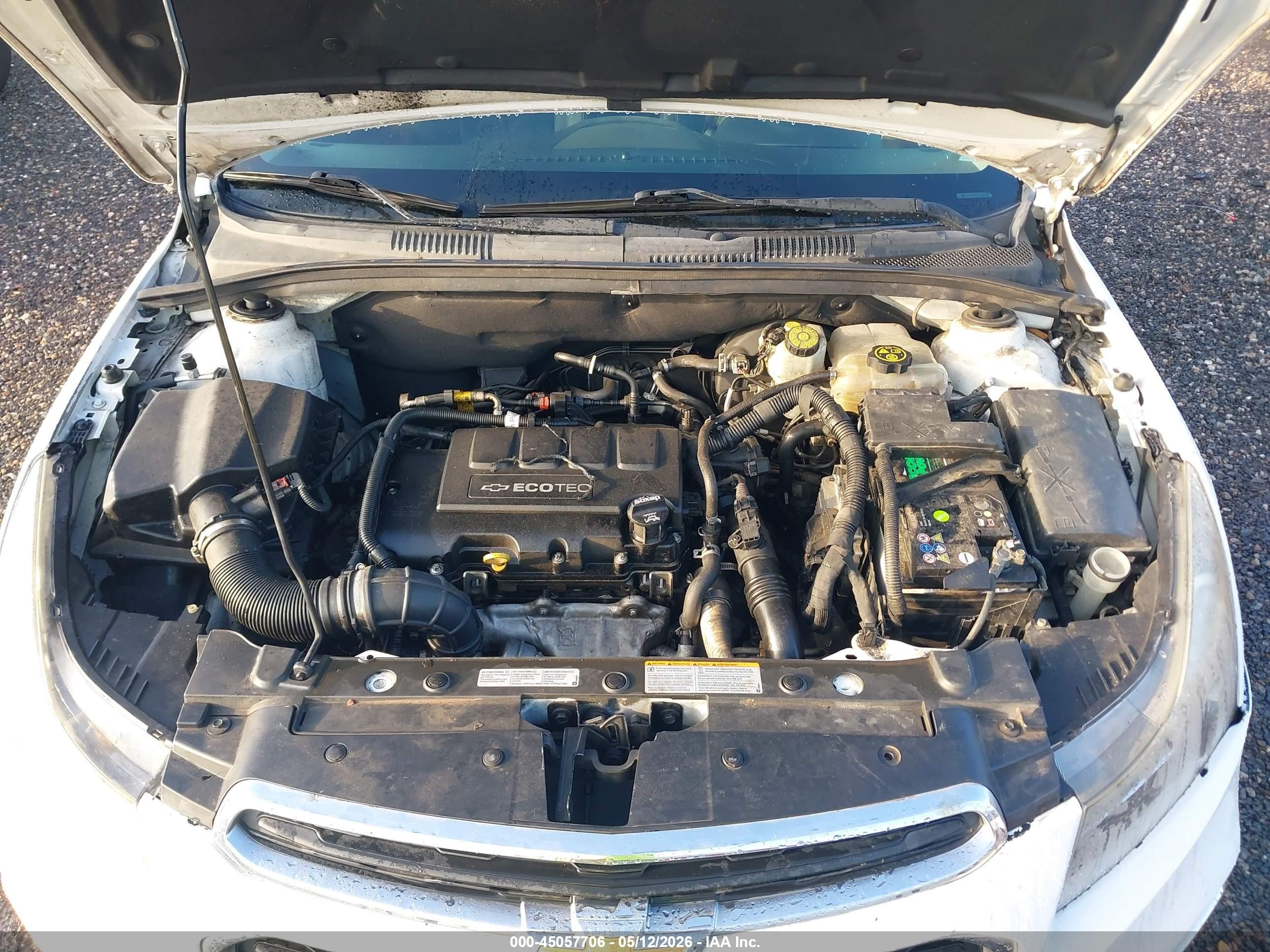 2016 Chevrolet Cruze Limited 2lt Auto Белый vin: 1G1PF5SB9G7103937