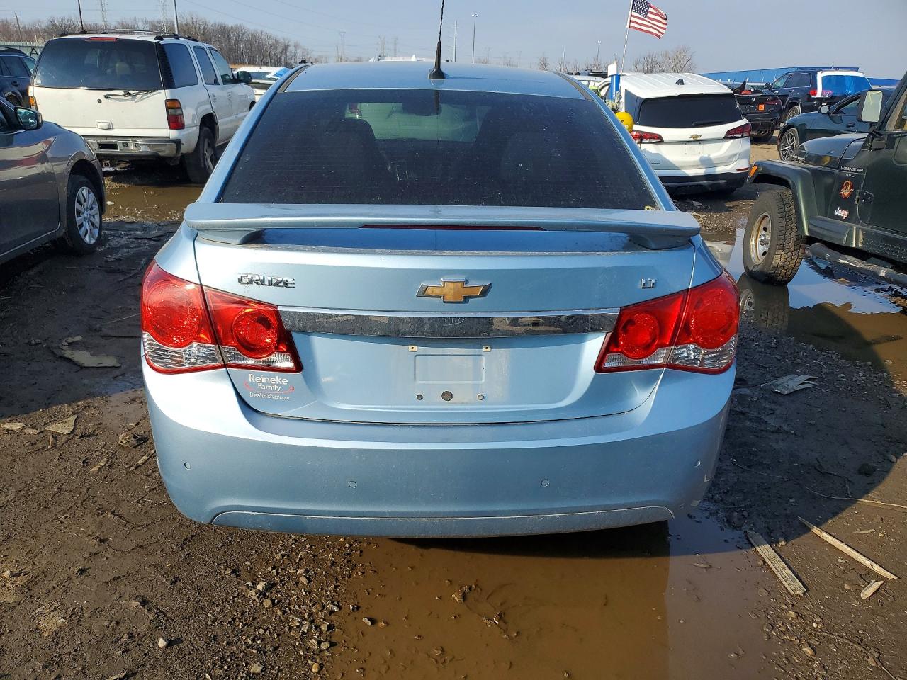 2012 Chevrolet Cruze Lt Синий vin: 1G1PF5SC0C7121083