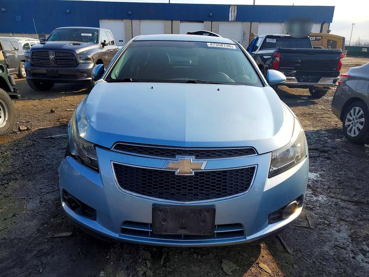 2012 Chevrolet Cruze Lt Синий vin: 1G1PF5SC0C7121083