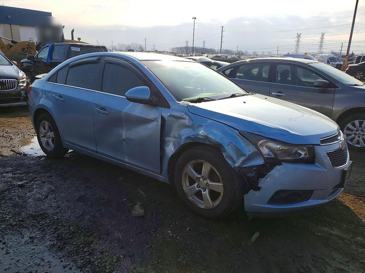 2012 Chevrolet Cruze Lt Синий vin: 1G1PF5SC0C7121083