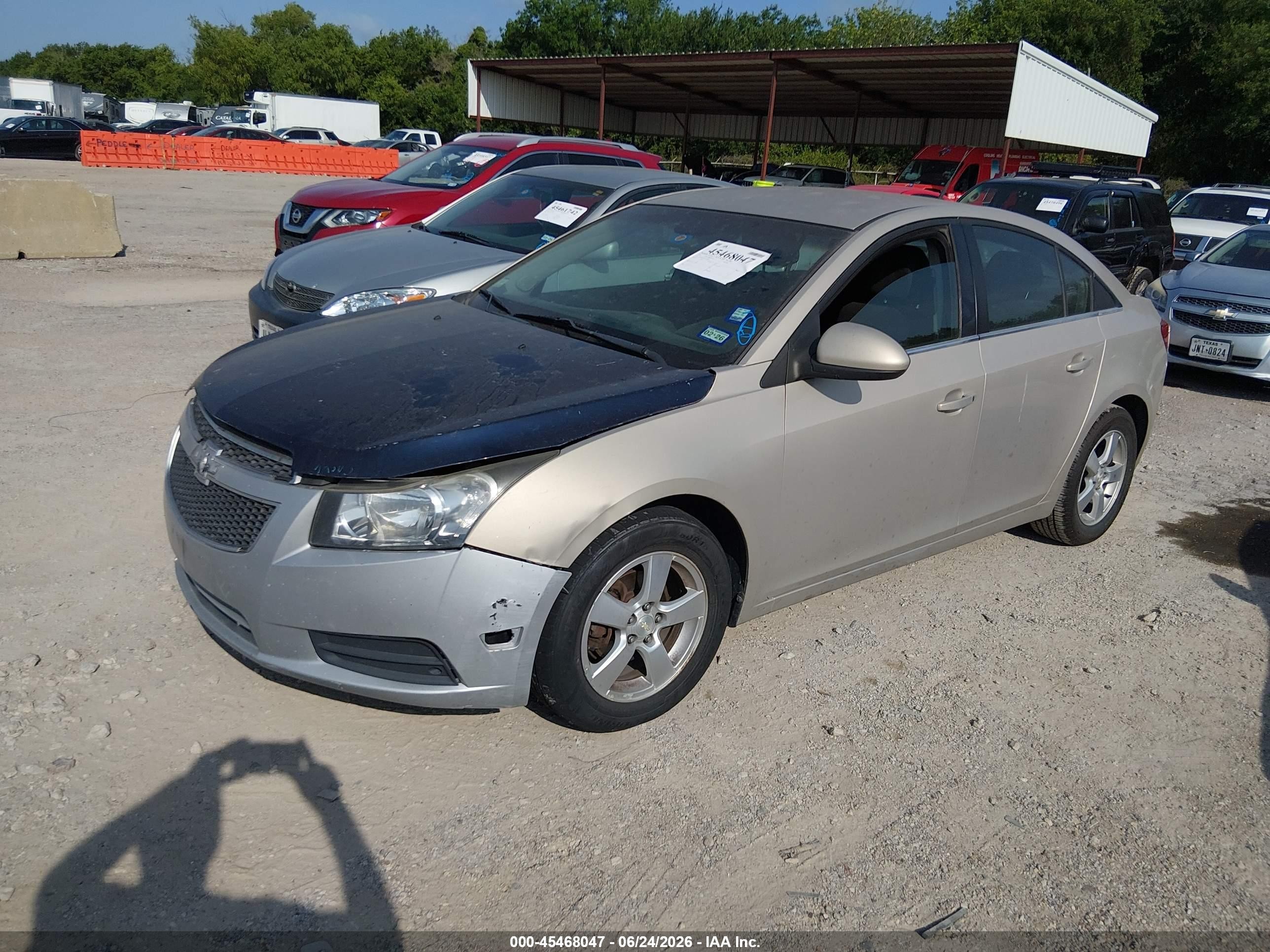 2012 Chevrolet Cruze 1lt Gold vin: 1G1PF5SC0C7140359