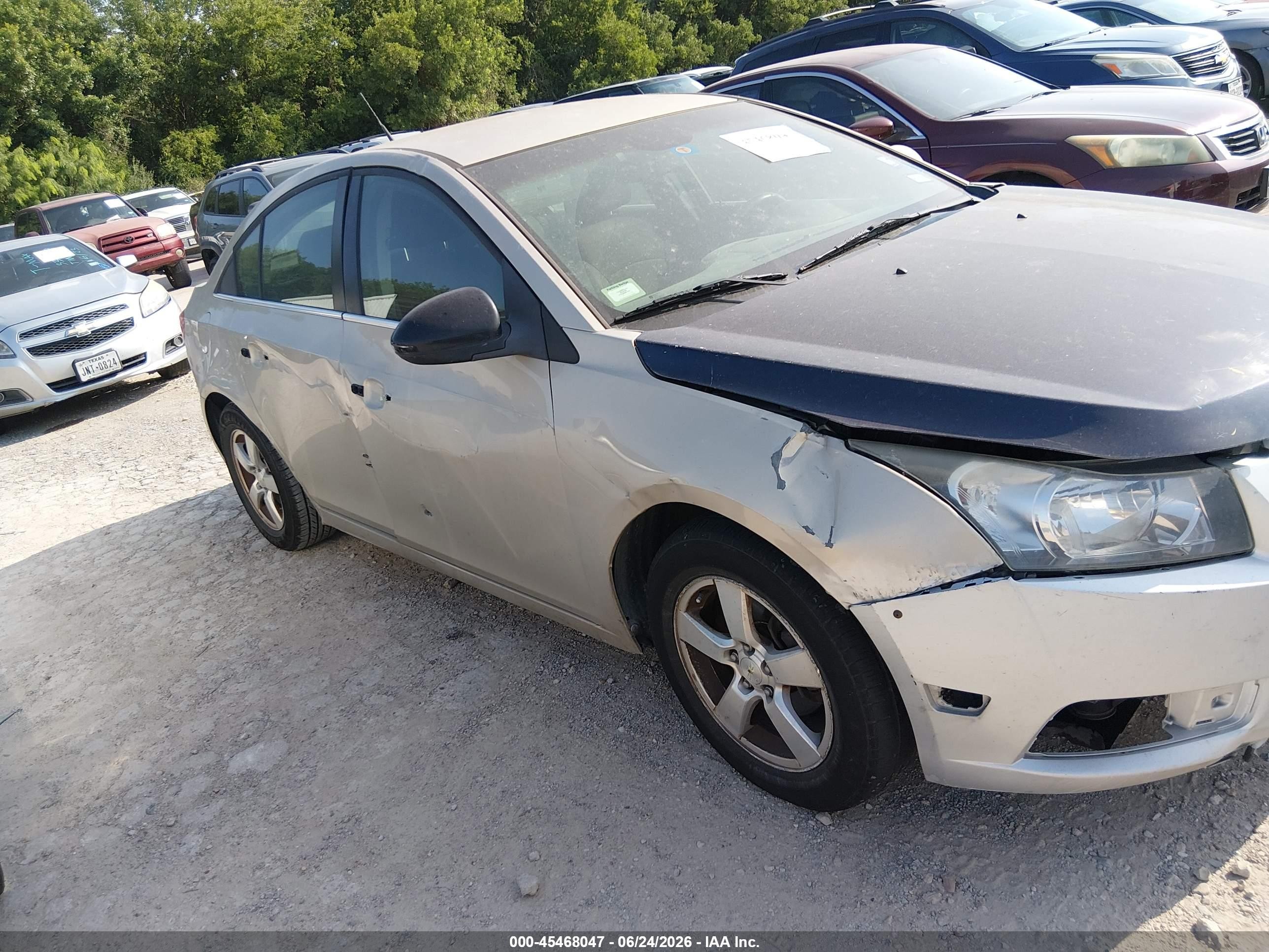 2012 Chevrolet Cruze 1lt Gold vin: 1G1PF5SC0C7140359