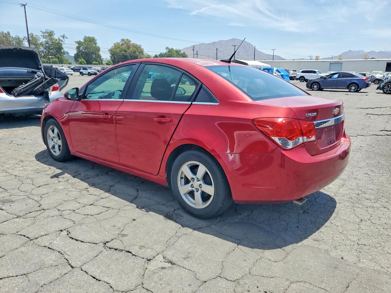 2012 Chevrolet Cruze Lt Red vin: 1G1PF5SC0C7189707