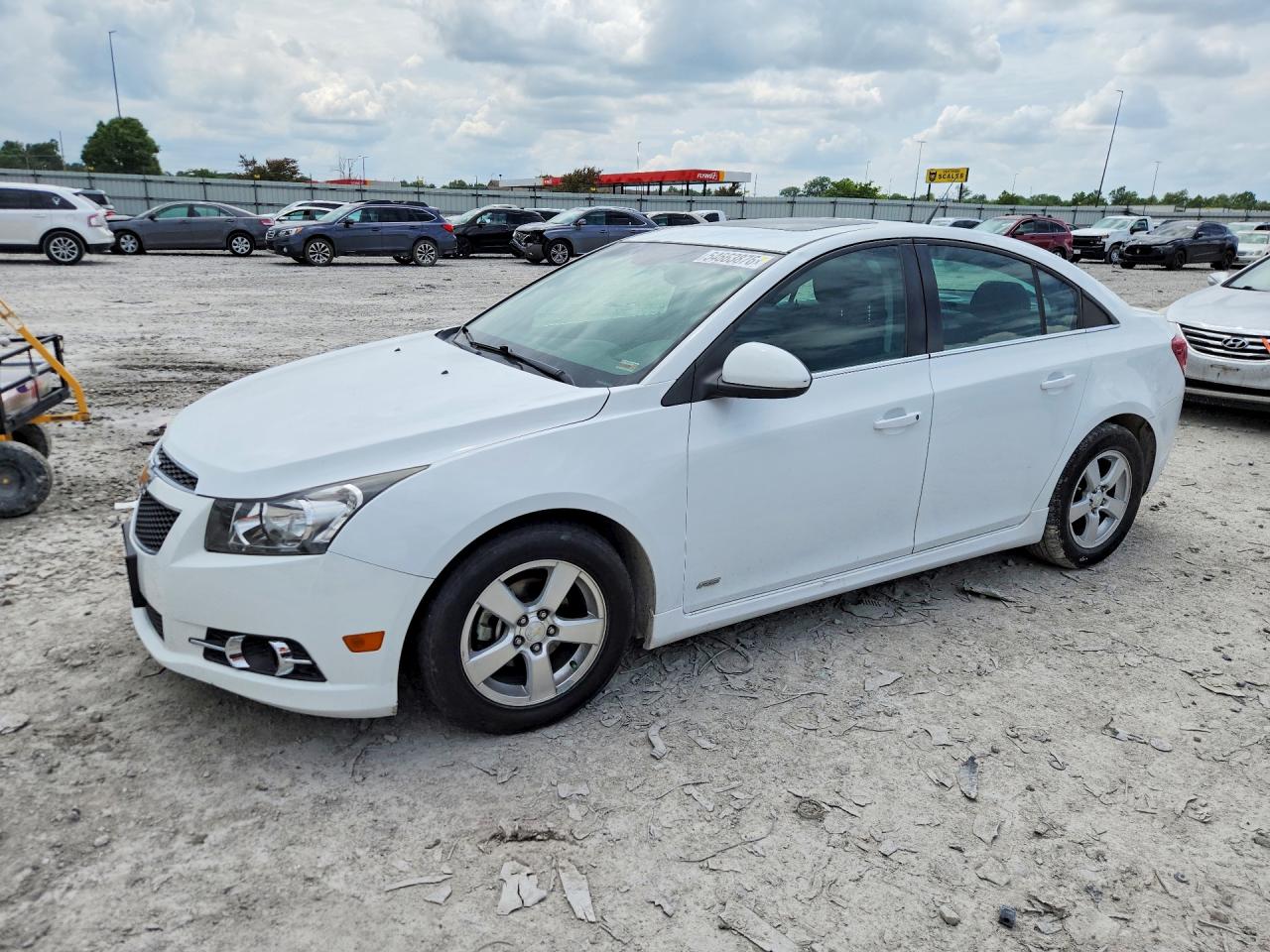 2012 Chevrolet Cruze Lt Белый vin: 1G1PF5SC0C7197807