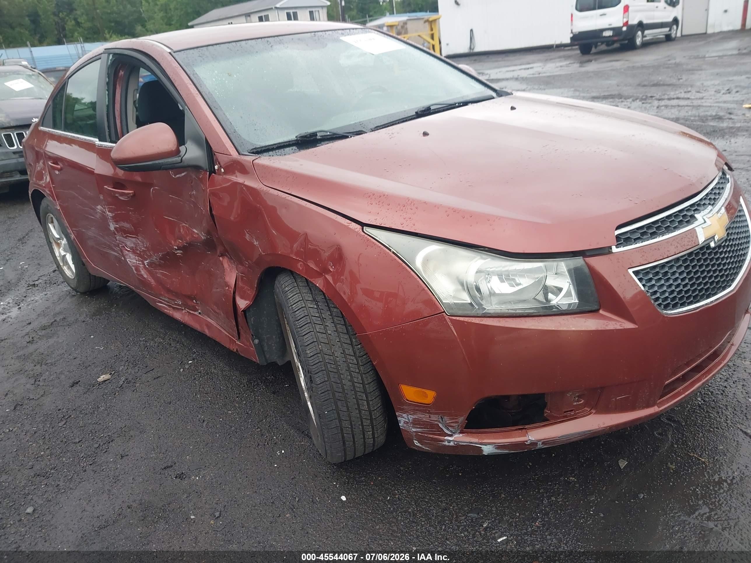 2012 Chevrolet Cruze 1lt Brown vin: 1G1PF5SC0C7272361