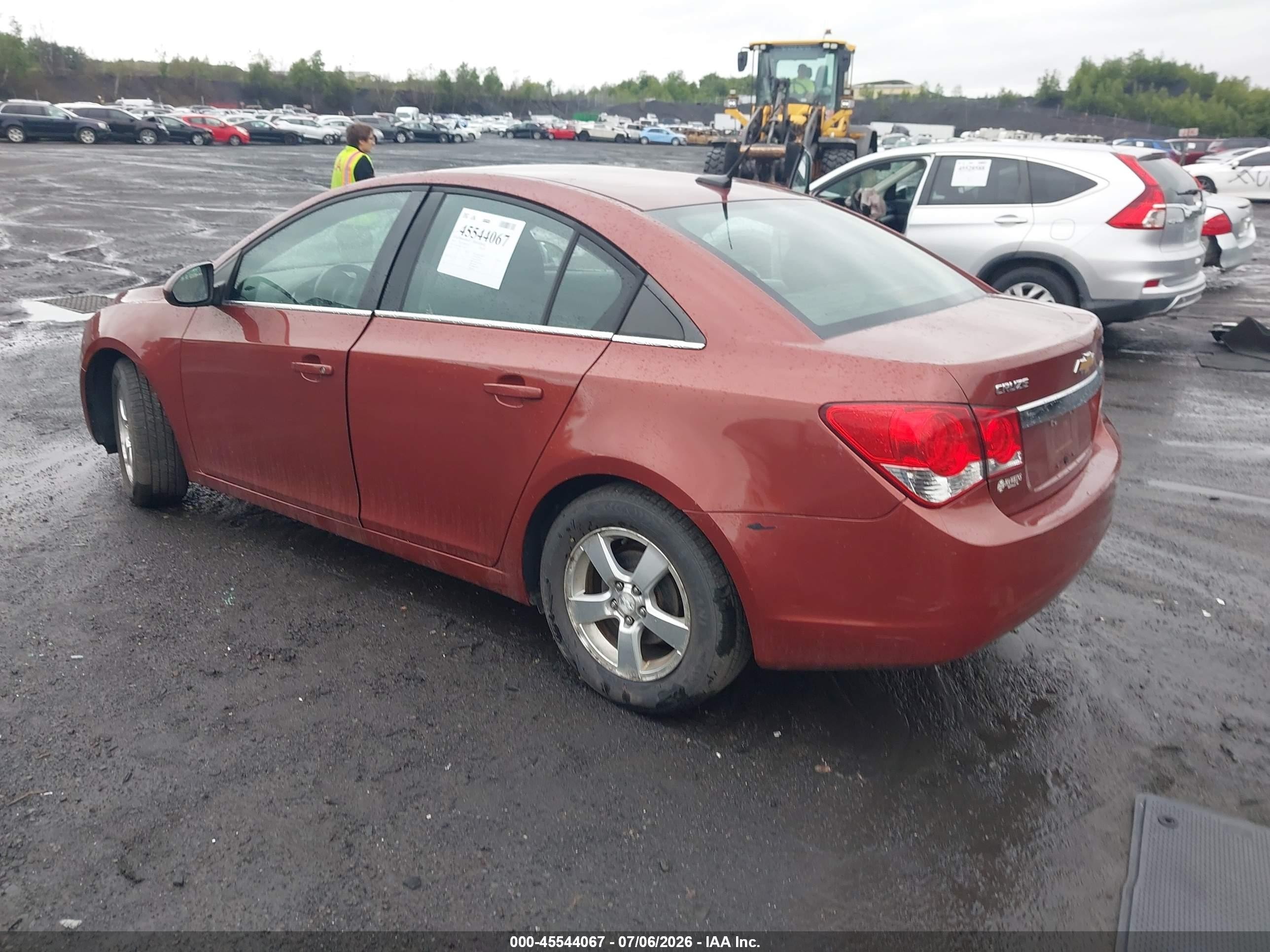 2012 Chevrolet Cruze 1lt Brown vin: 1G1PF5SC0C7272361