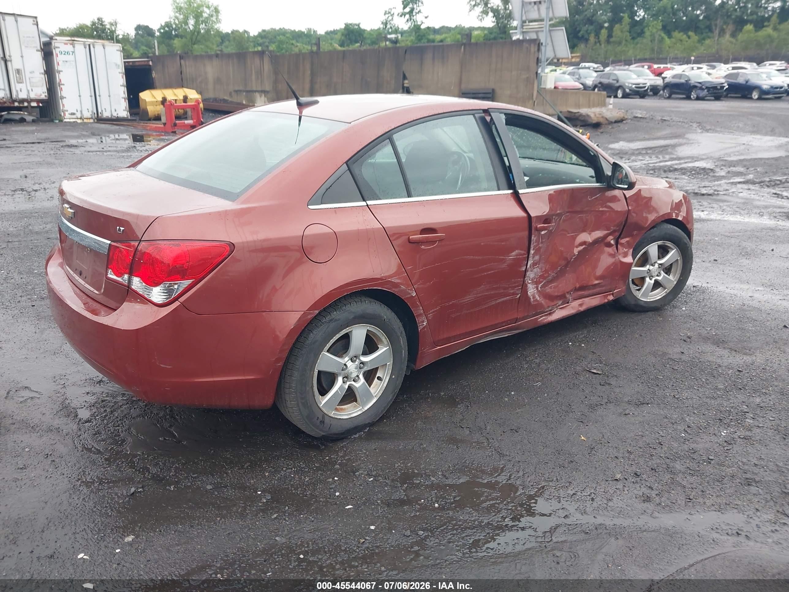 2012 Chevrolet Cruze 1lt Brown vin: 1G1PF5SC0C7272361
