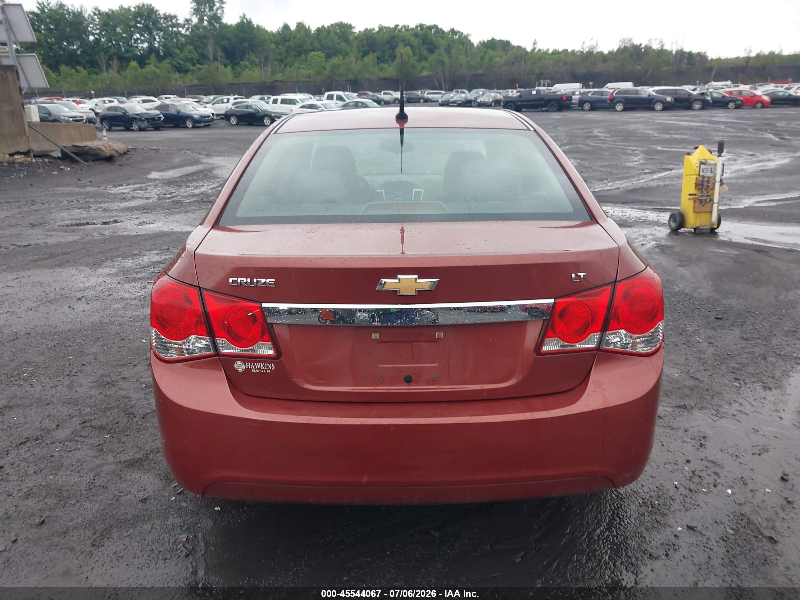 2012 Chevrolet Cruze 1lt Brown vin: 1G1PF5SC0C7272361