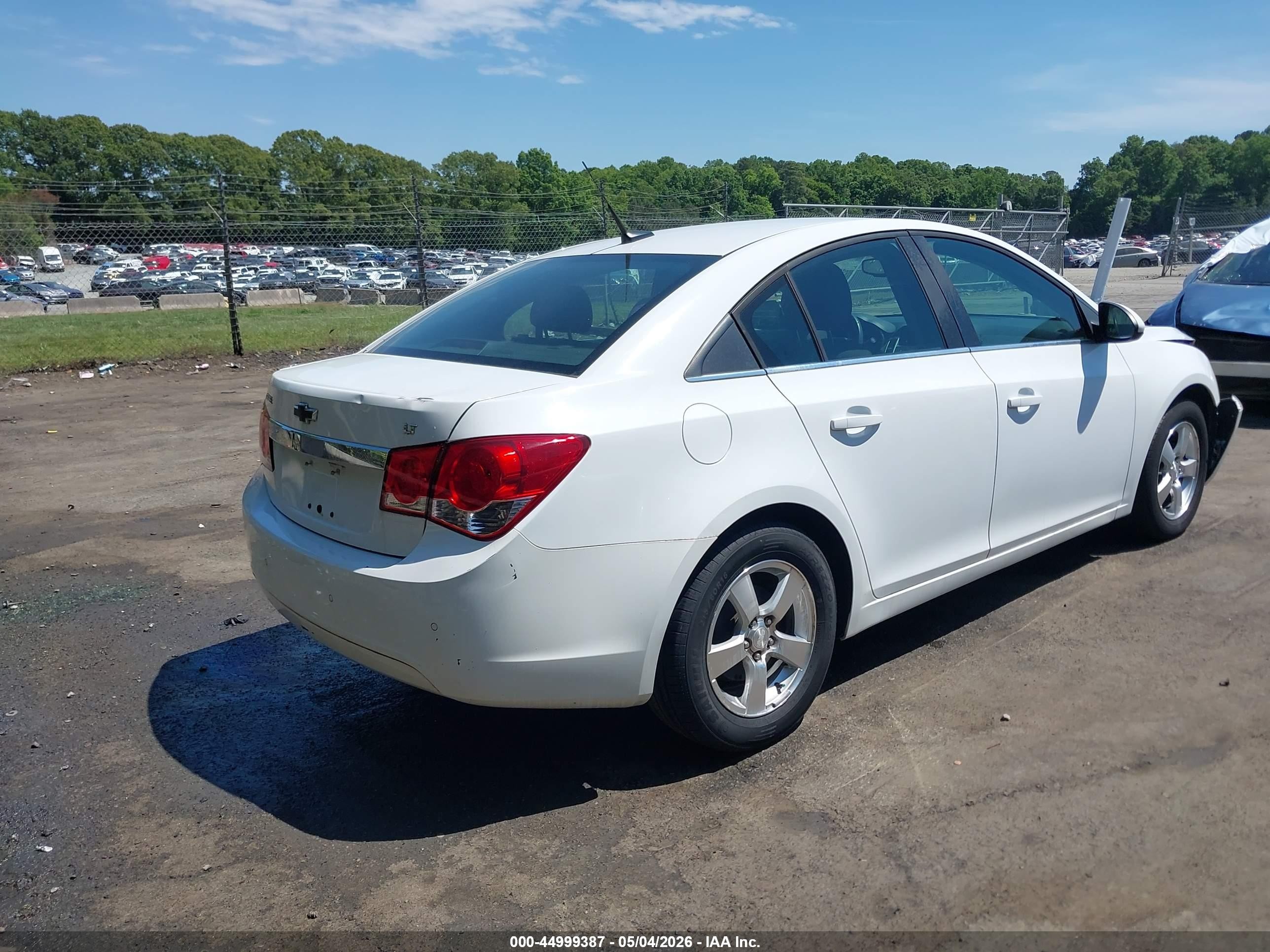 2012 Chevrolet Cruze 1lt White vin: 1G1PF5SC0C7316262