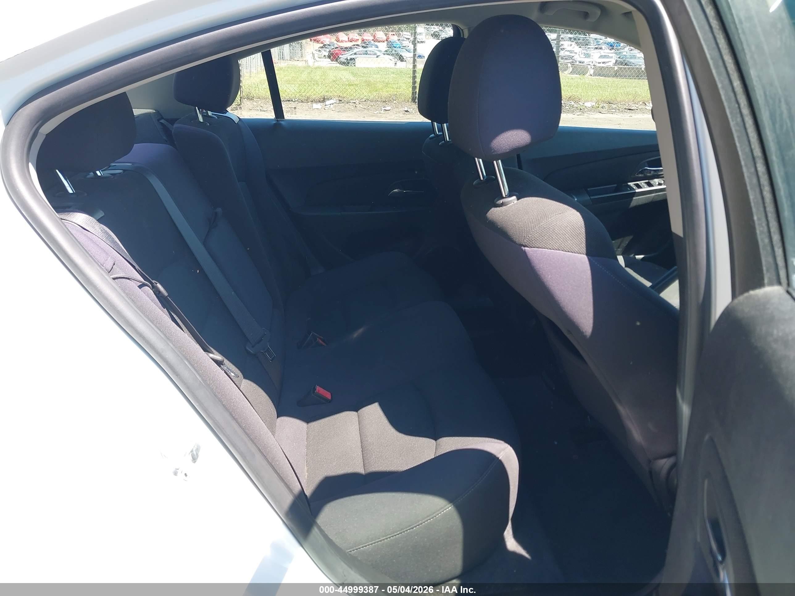 2012 Chevrolet Cruze 1lt White vin: 1G1PF5SC0C7316262