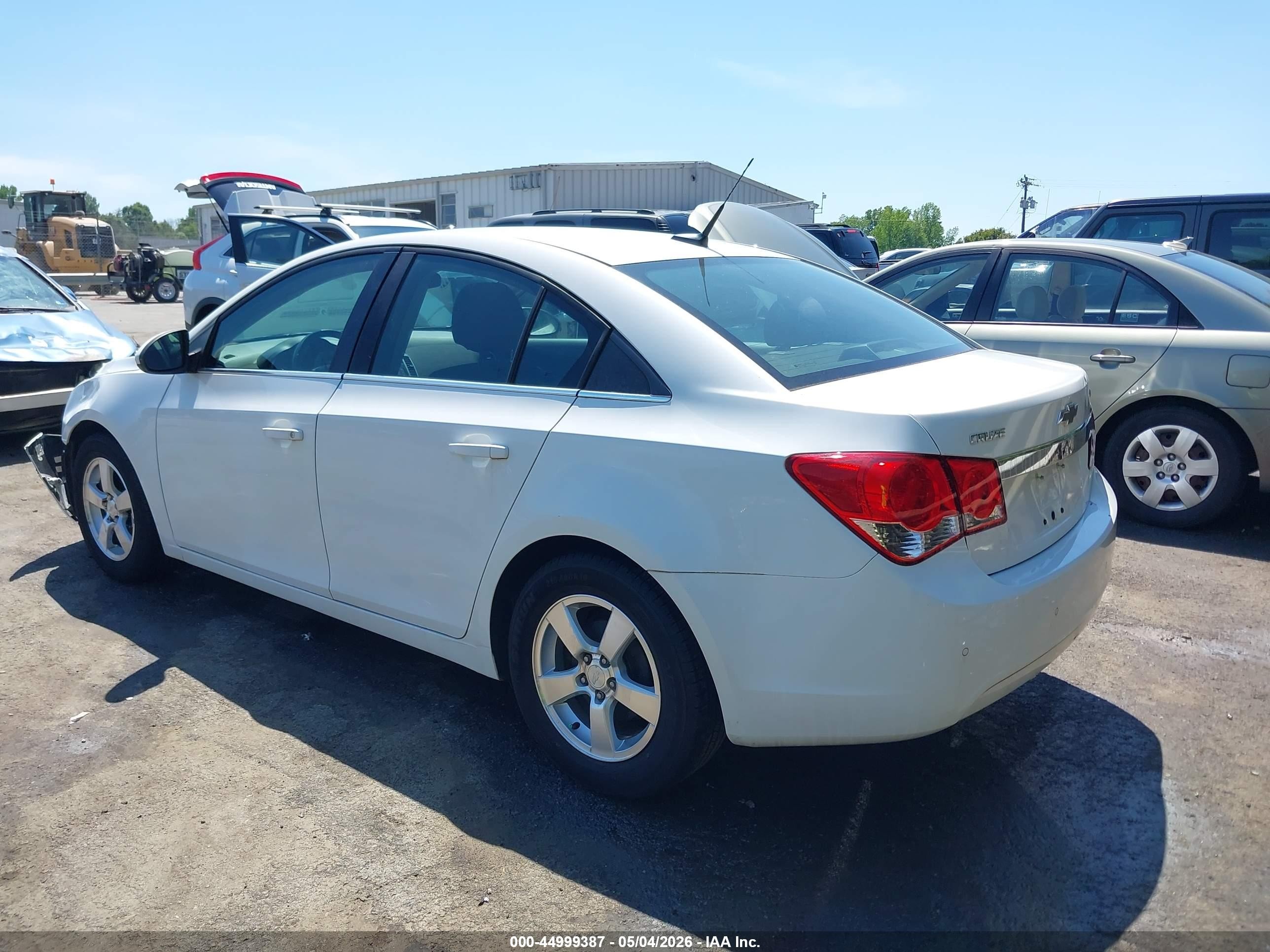 2012 Chevrolet Cruze 1lt White vin: 1G1PF5SC0C7316262