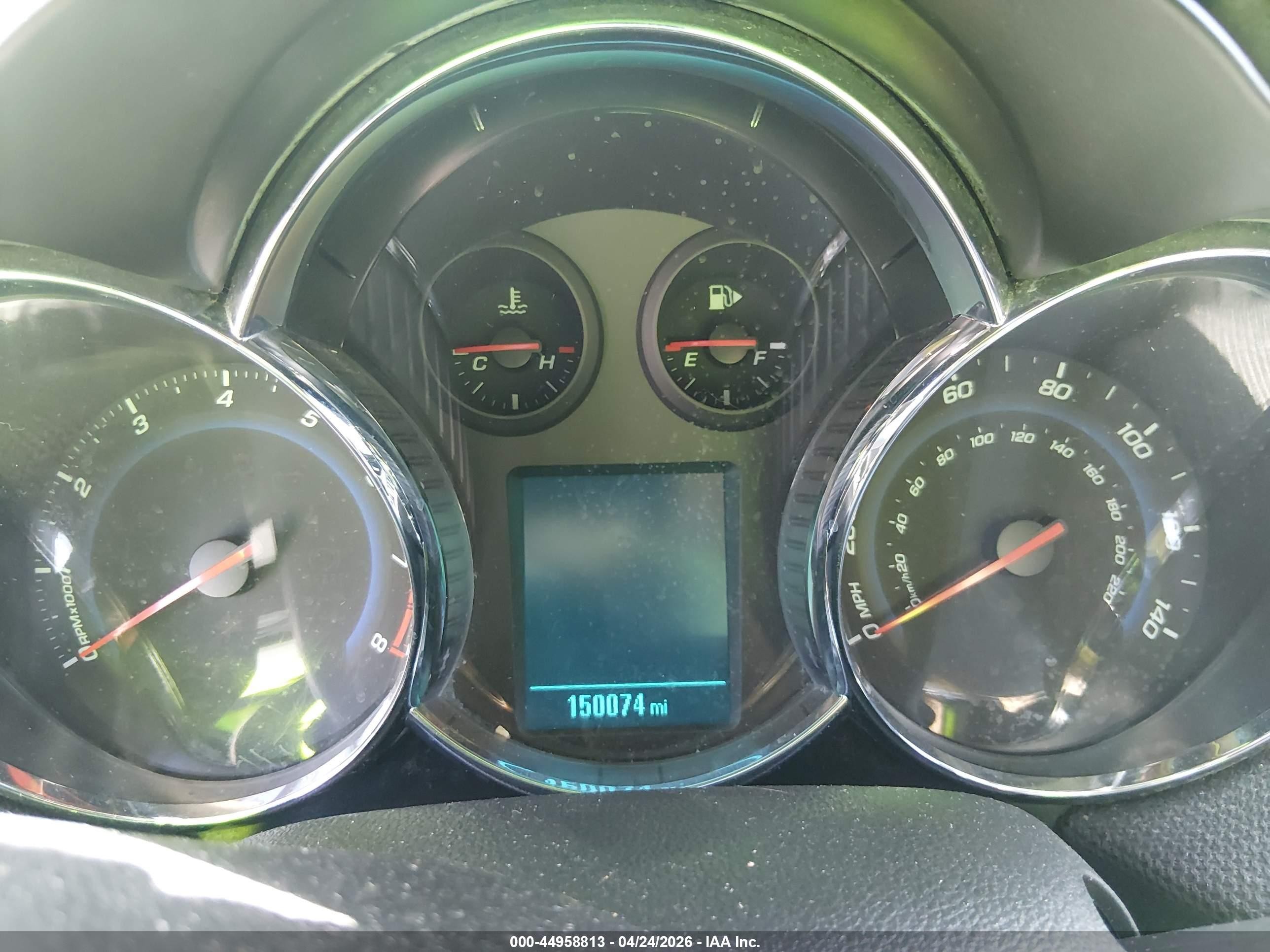 2012 Chevrolet Cruze 1lt Silver vin: 1G1PF5SC0C7329674