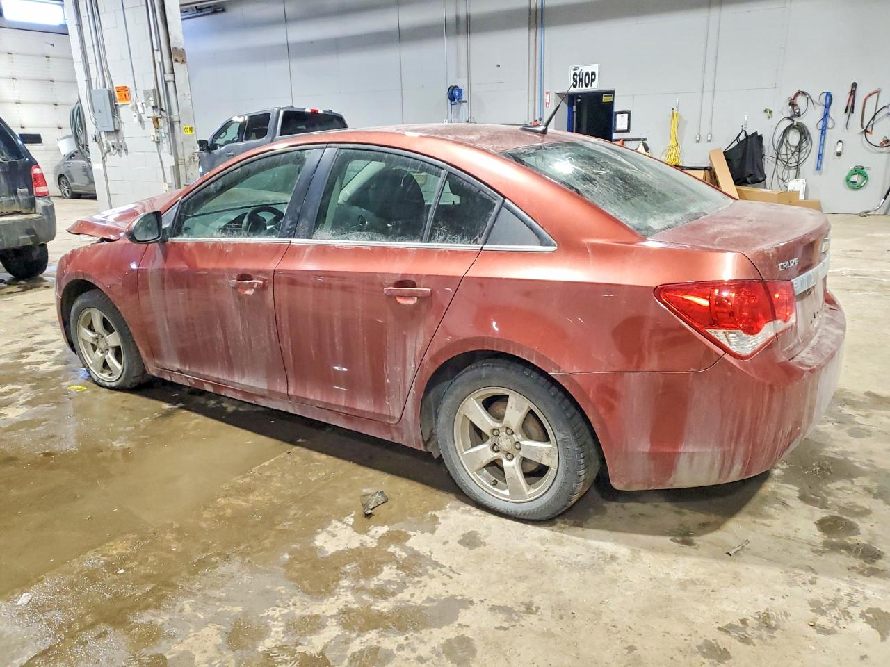 2012 Chevrolet Cruze Lt Turbo 4dr Orange vin: 1G1PF5SC0C7341758