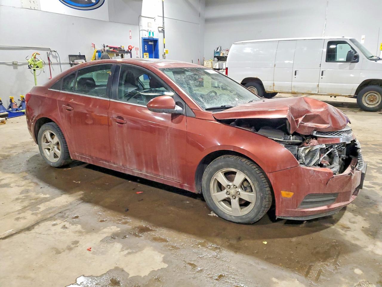 2012 Chevrolet Cruze Lt Turbo 4dr Orange vin: 1G1PF5SC0C7341758