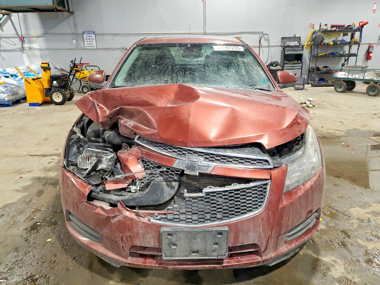 2012 Chevrolet Cruze Lt Turbo 4dr Orange vin: 1G1PF5SC0C7341758
