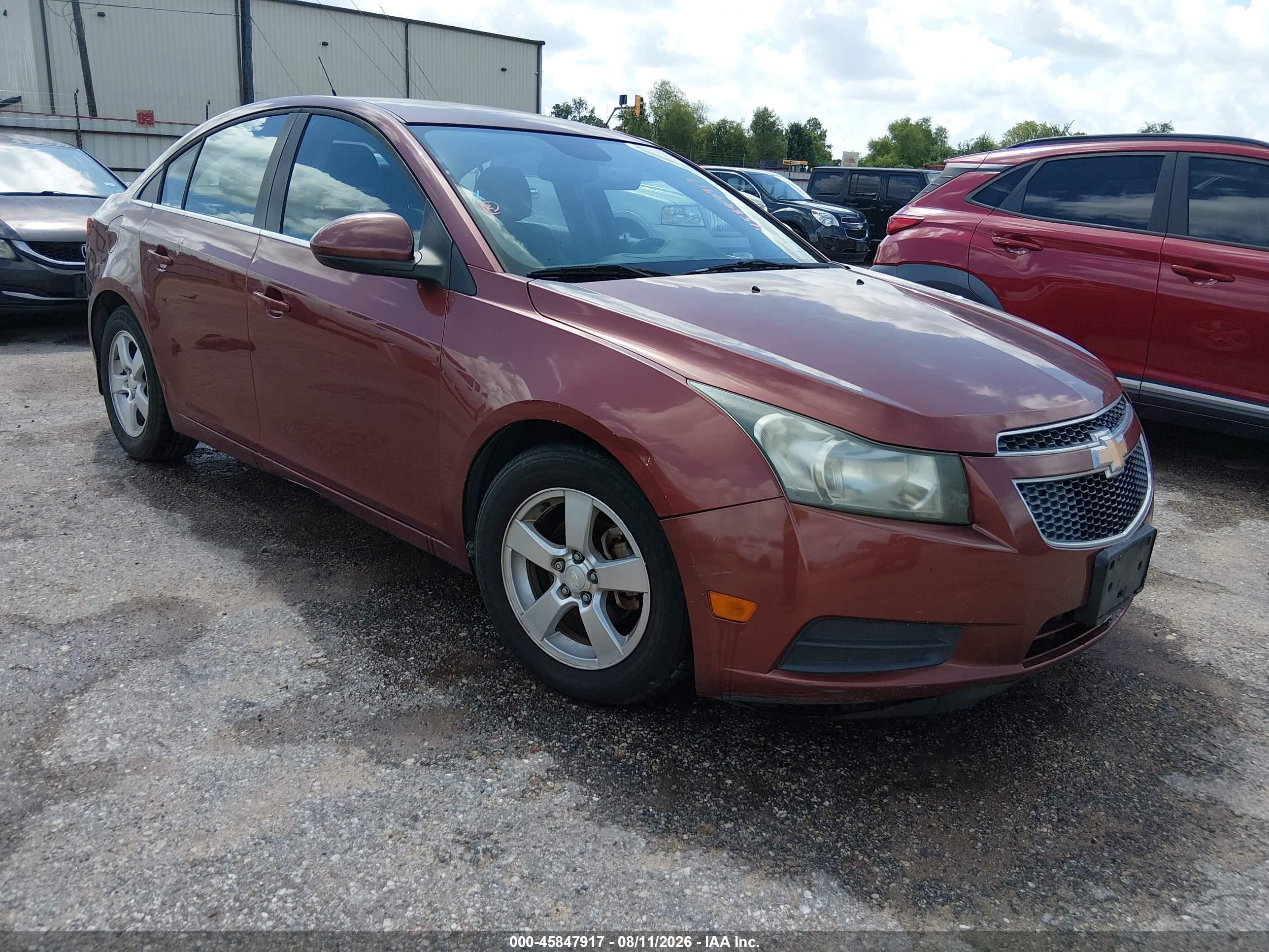 2012 Chevrolet Cruze 1lt Оранжевый vin: 1G1PF5SC0C7357314