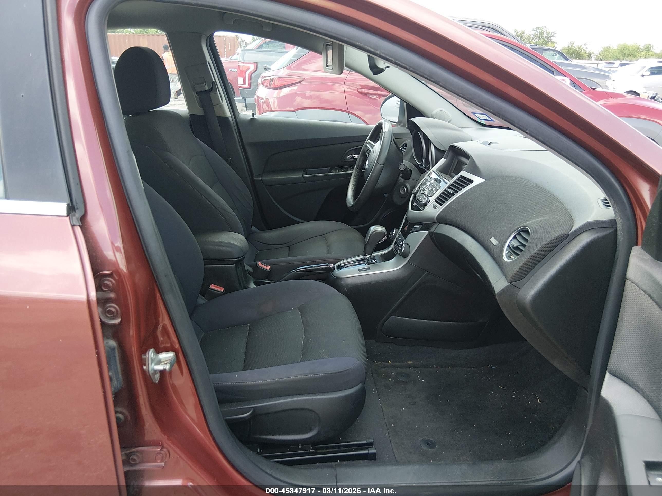 2012 Chevrolet Cruze 1lt Оранжевый vin: 1G1PF5SC0C7357314