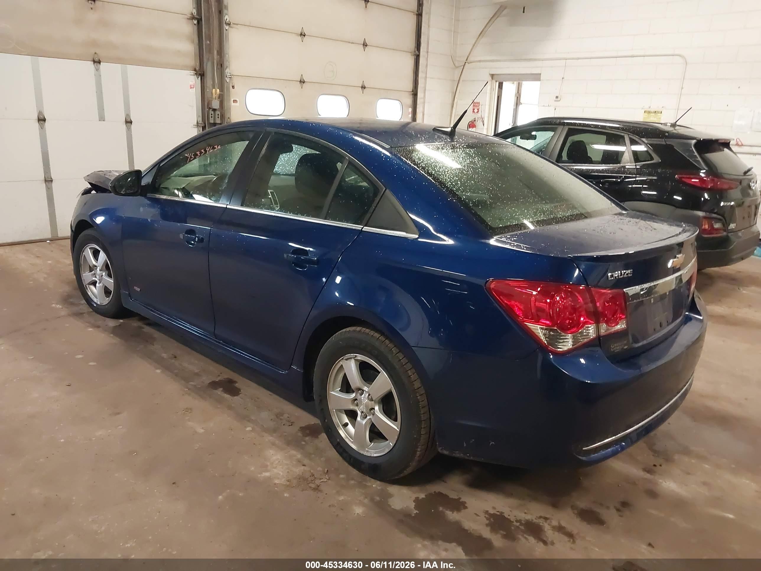 2012 Chevrolet Cruze 1lt Синий vin: 1G1PF5SC1C7136143