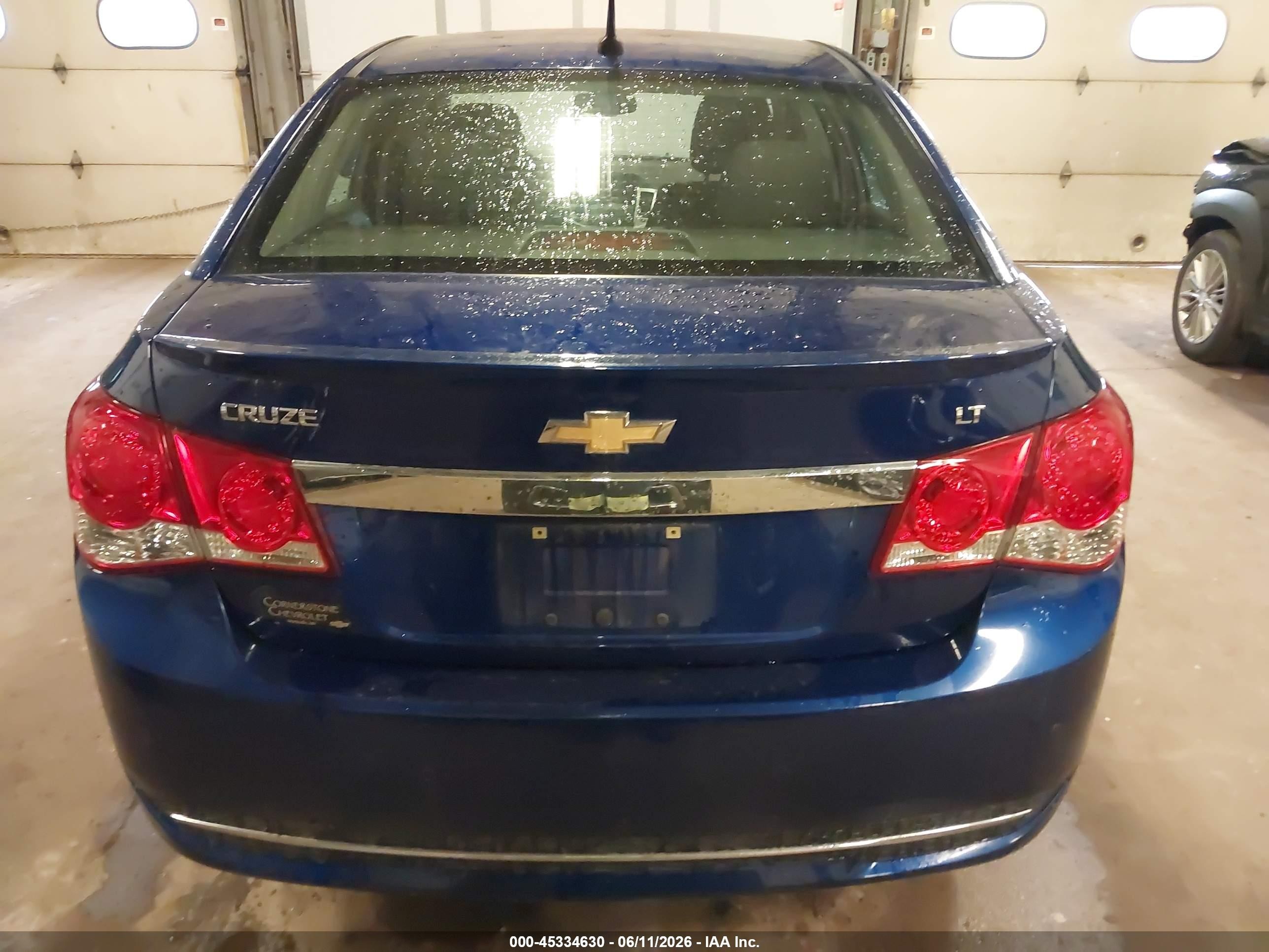 2012 Chevrolet Cruze 1lt Синий vin: 1G1PF5SC1C7136143