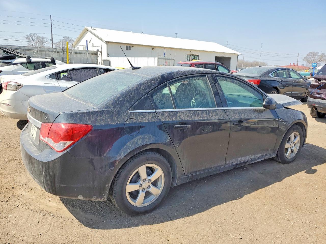 2012 Chevrolet Cruze Lt Black vin: 1G1PF5SC1C7137339
