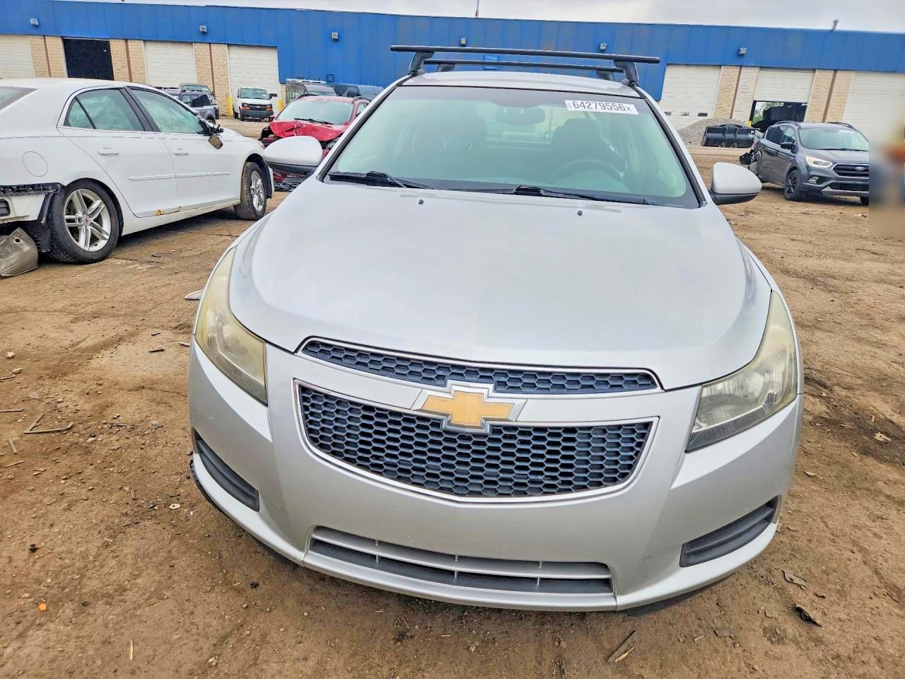 2012 Chevrolet Cruze Lt Серебряный vin: 1G1PF5SC1C7187710