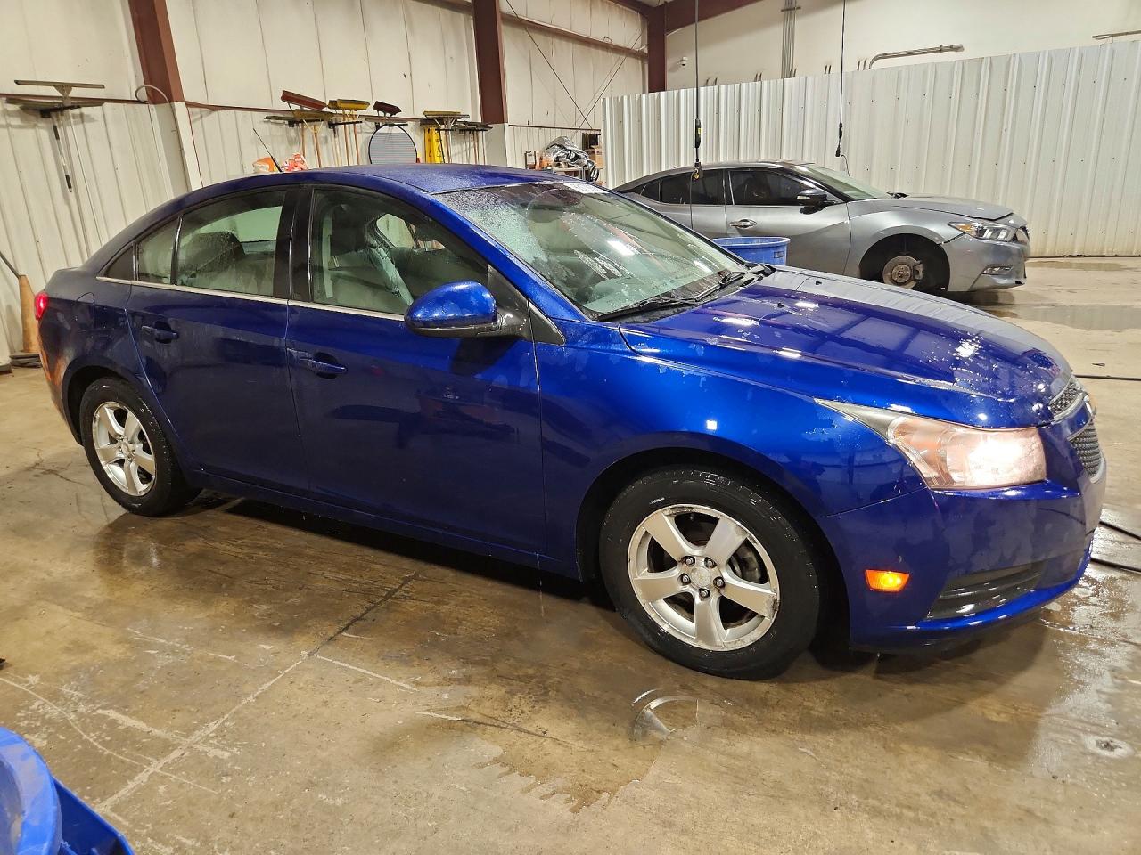 2012 Chevrolet Cruze Lt Blue vin: 1G1PF5SC1C7235190