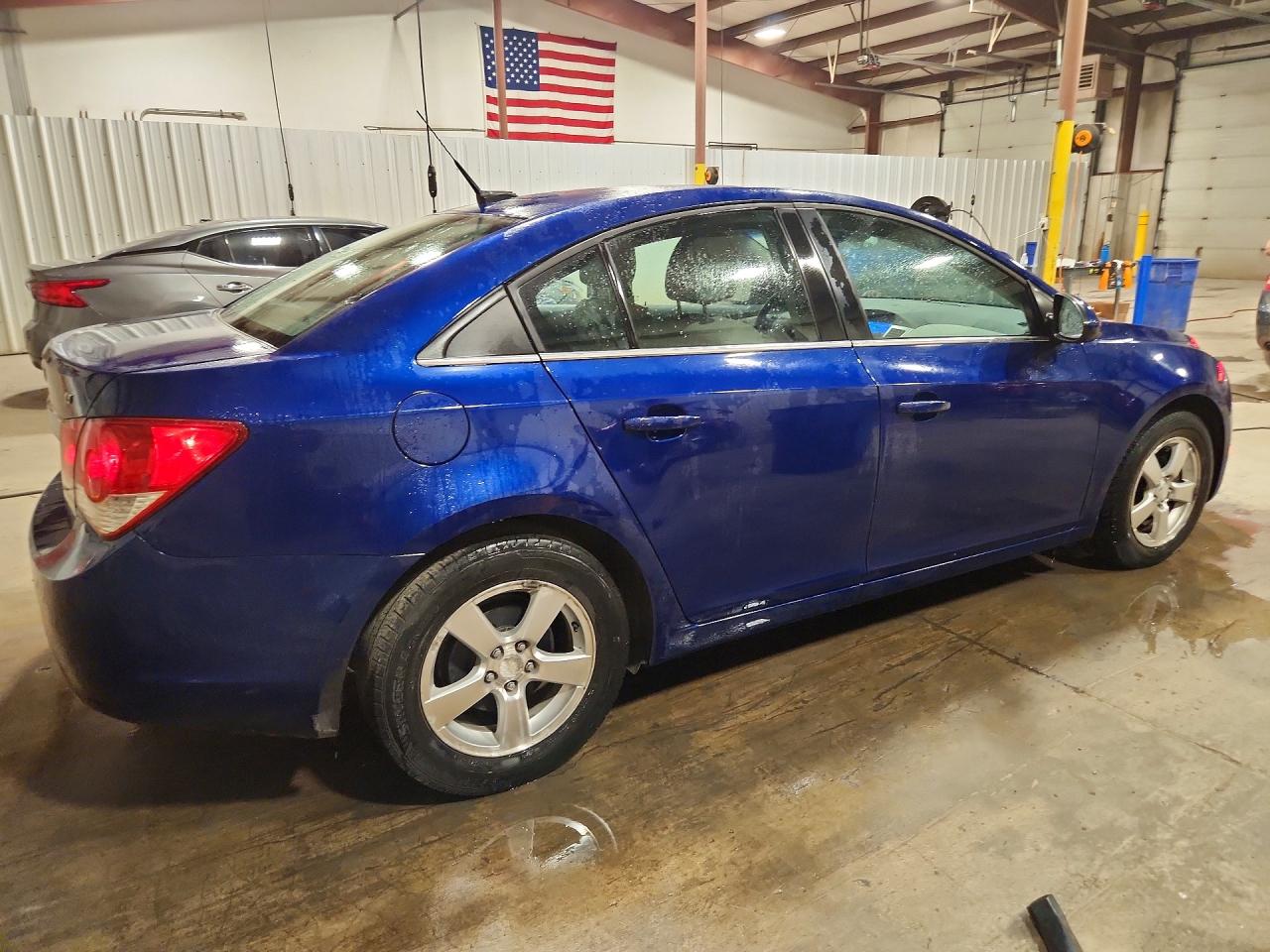 2012 Chevrolet Cruze Lt Blue vin: 1G1PF5SC1C7235190